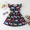 Girl&#39;s Clothing XH00187-heise / 24M Unicorn Dinosaur  Dress