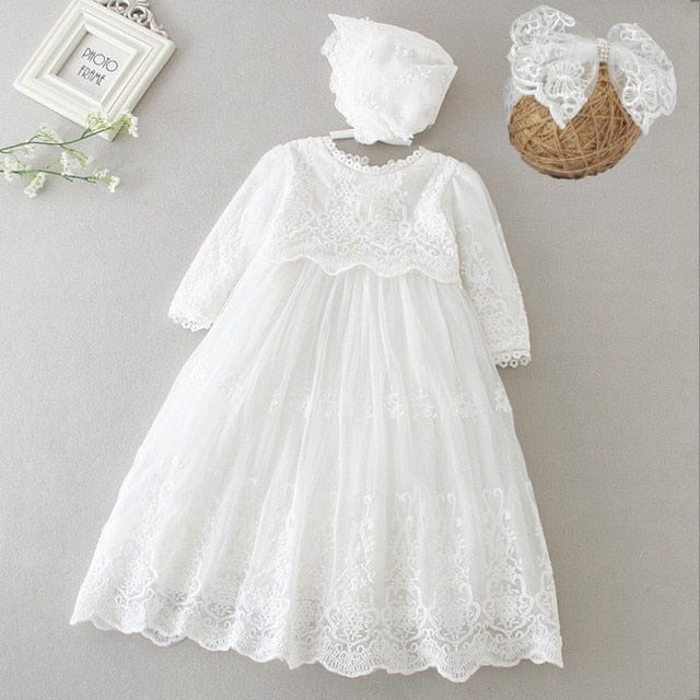 Vintage Baby Girl Dress Baptism Dresses