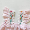 Girl&#39;s Clothing Vintage Floral Embroidered Romper