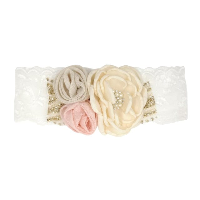 42 Vintage Flower Headband