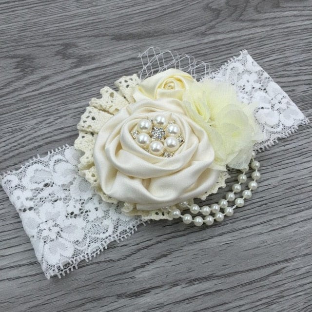 9 Vintage Flower Headband
