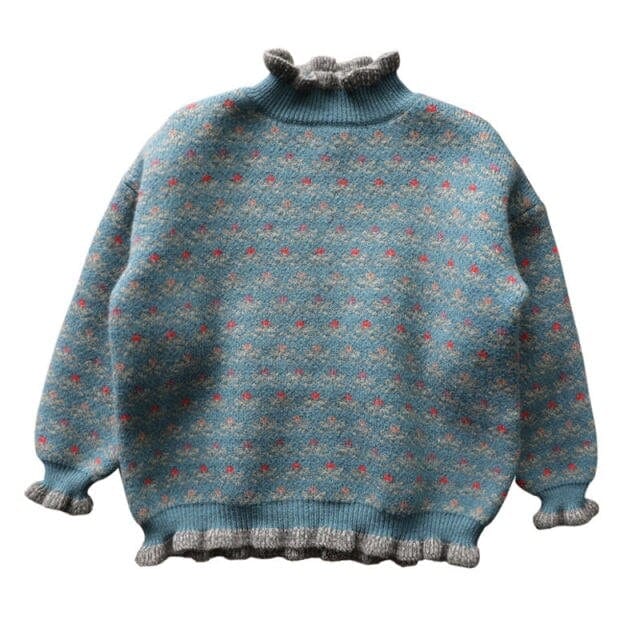 Girl's Clothing green / 4T Vintage Knitted Sweater