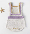 Girl&#39;s Clothing White / 24M Vintage Style Knitted Romper