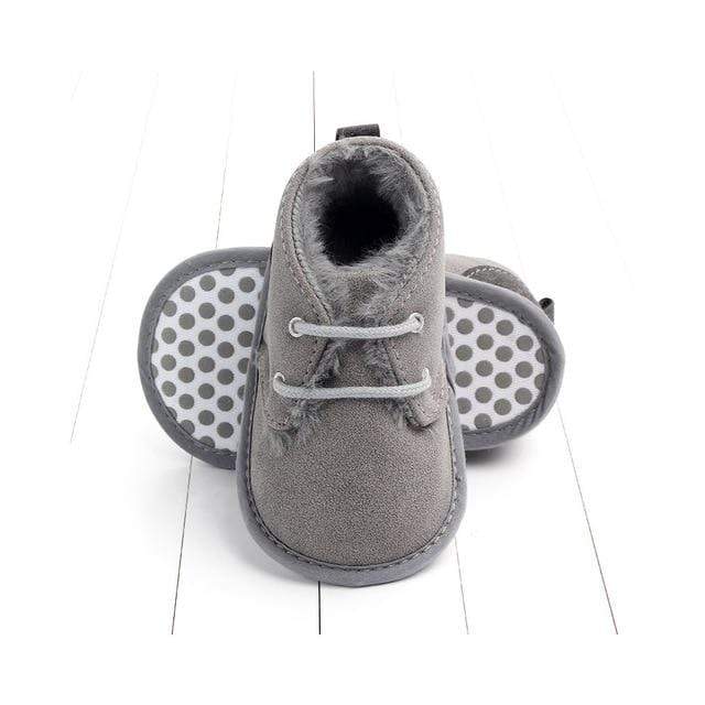 B / 6-8M Warm Newborn Toddler Boots