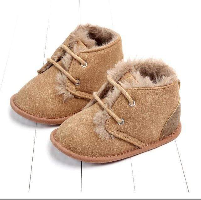 F / 6-8M Warm Newborn Toddler Boots