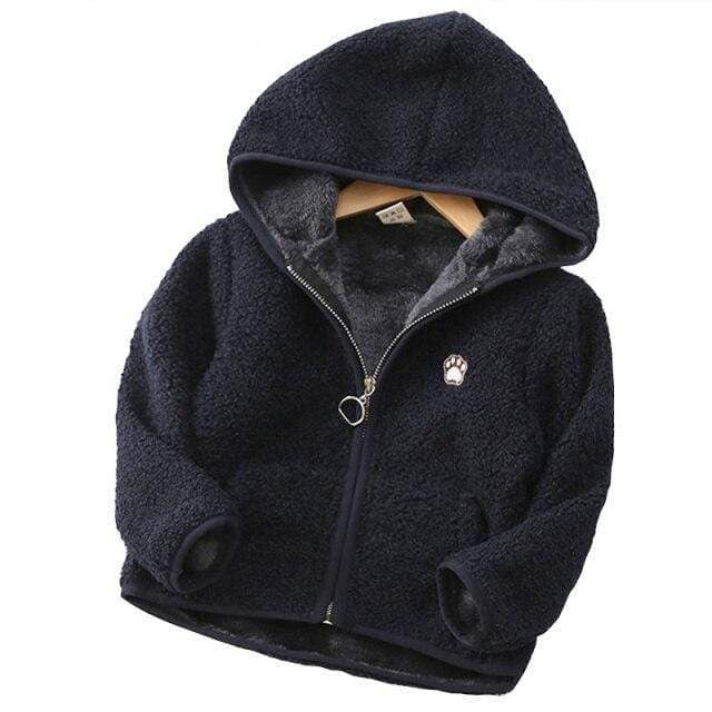 Boy's Clothing D / 3 years / China Winter Jacket Hooded Coral Fleec