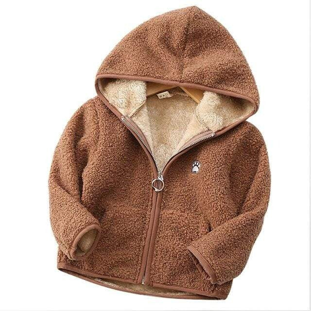 Boy's Clothing A / 3 years / China Winter Jacket Hooded Coral Fleec