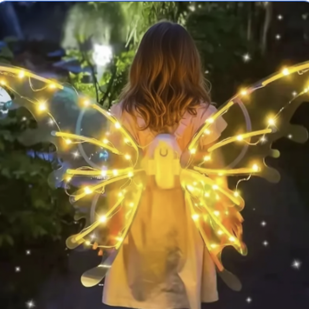 Light-Up Electric Fairy Wings with Music