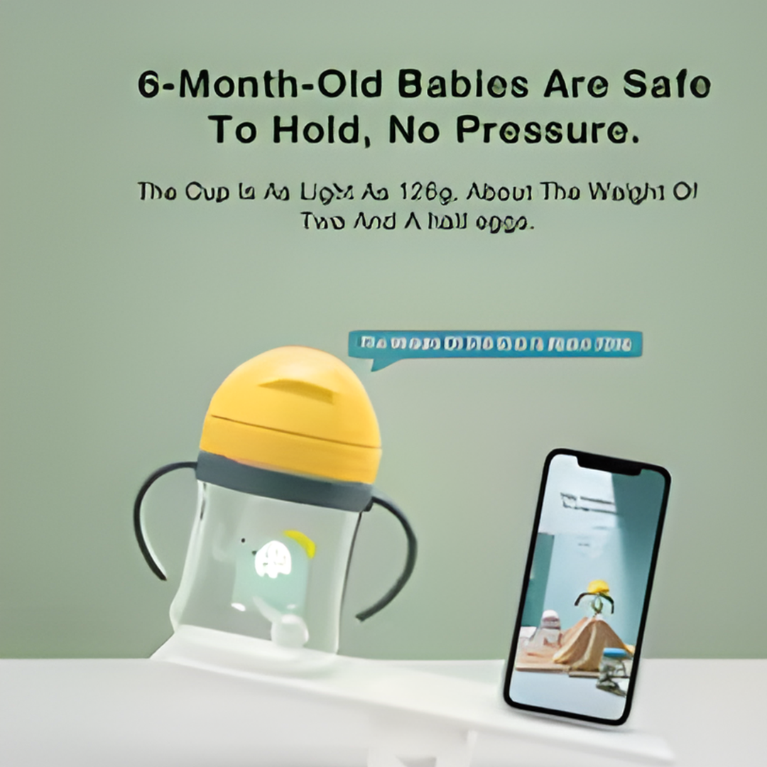 The Sip-Safe 360° Straw Cup