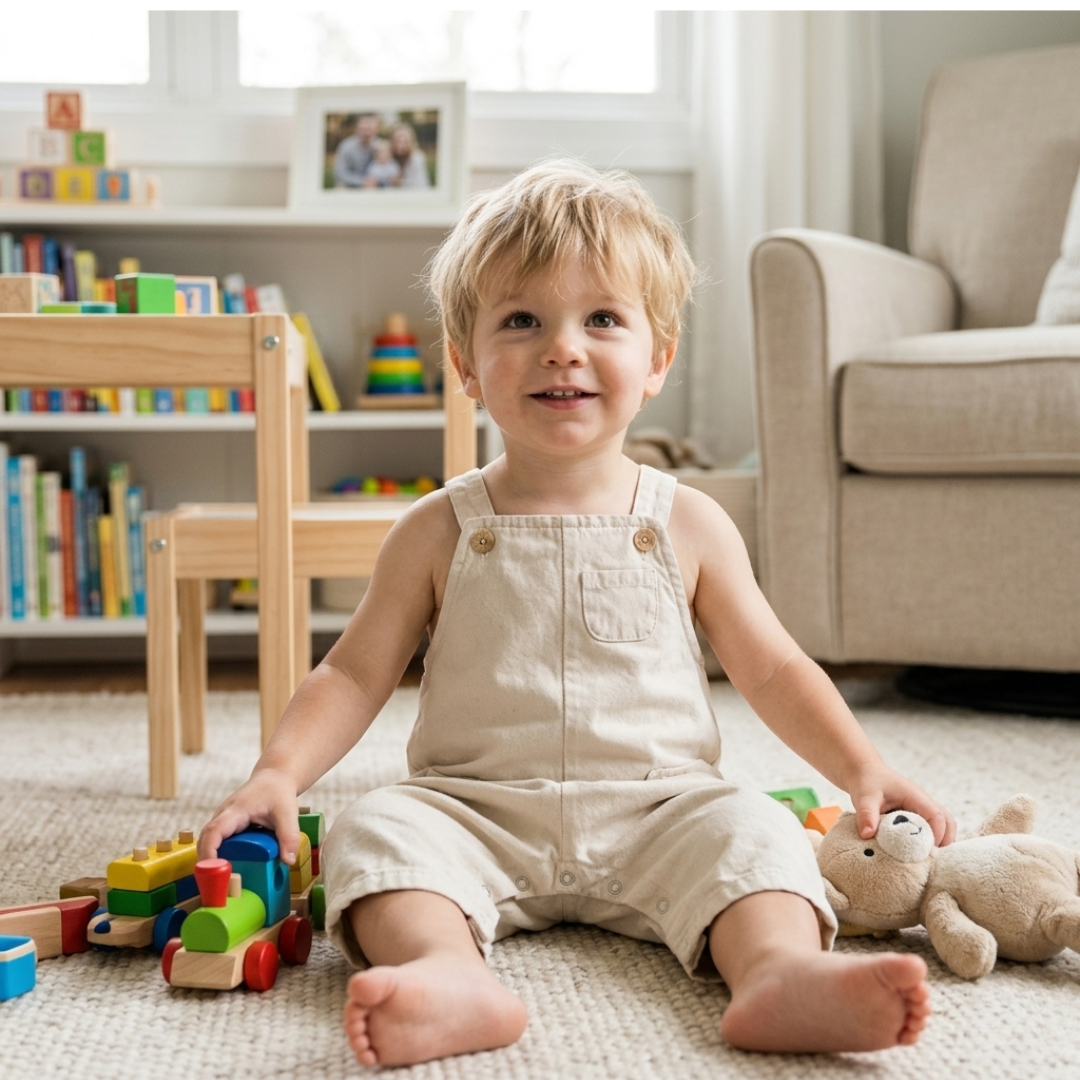 Sleeveless Cotton Romper for Baby Boys & Girls