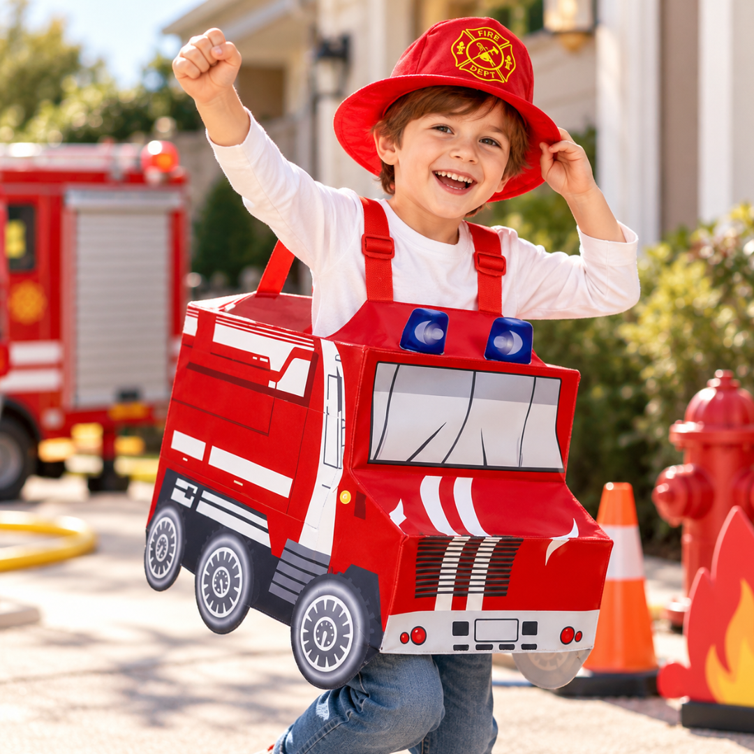 Kids Vehicle Costume with Hat