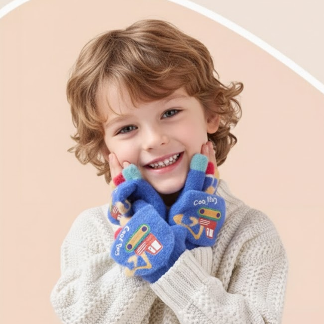 The Digger 2-in-1 Convertible Kids' Mittens