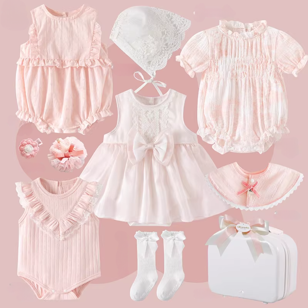 Pink Princess Baby Gift Set
