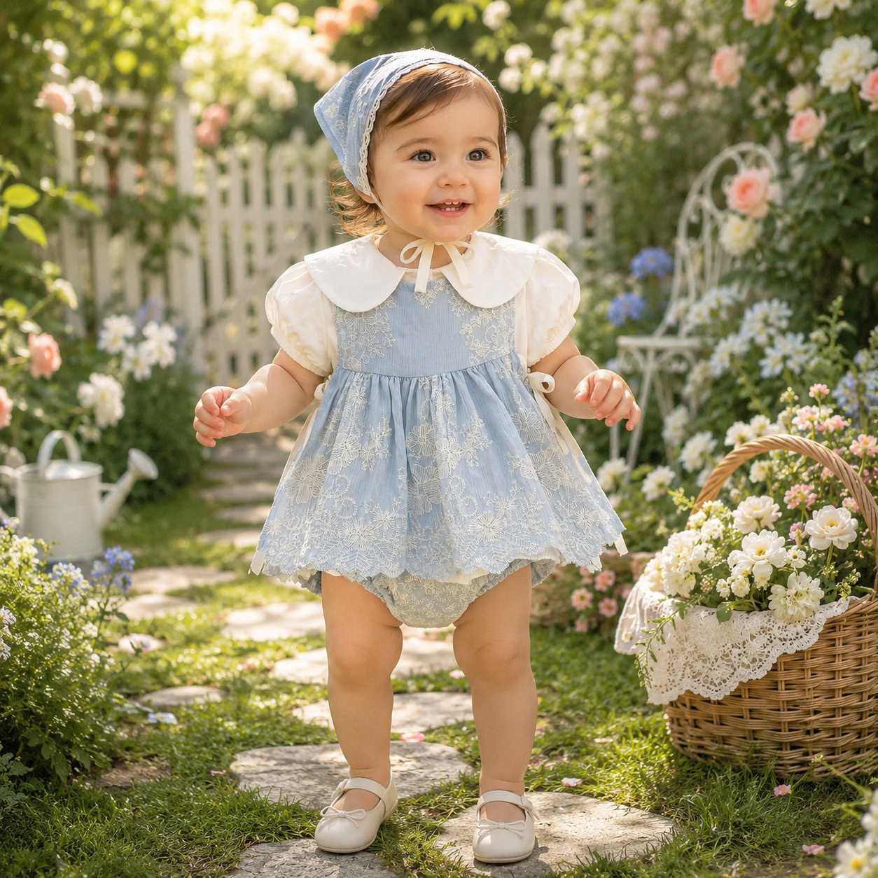 Princess Swaddle One-Piece Dress for Baby Girls