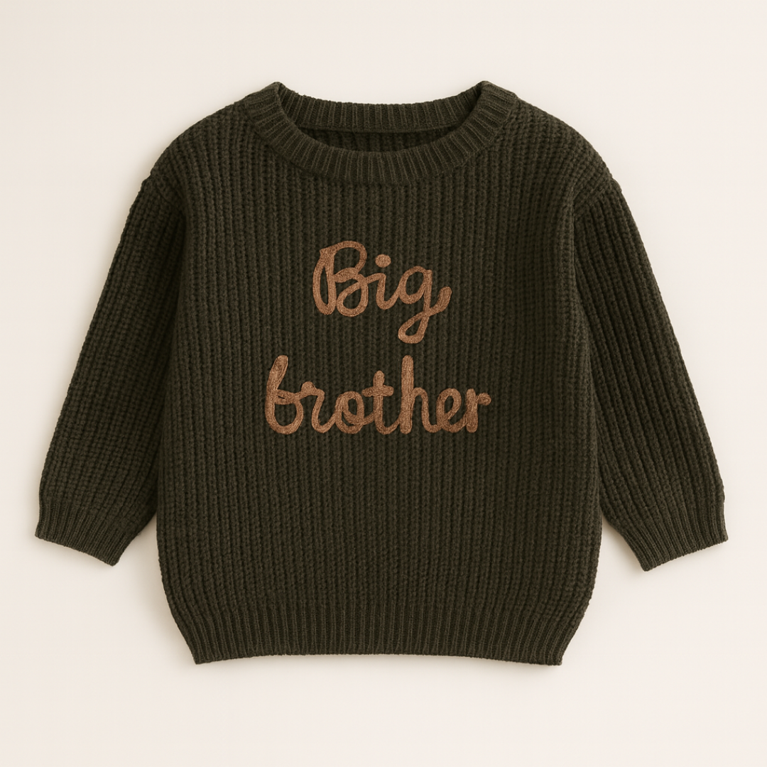 Big Brother Little Brother Matching Sweaters
