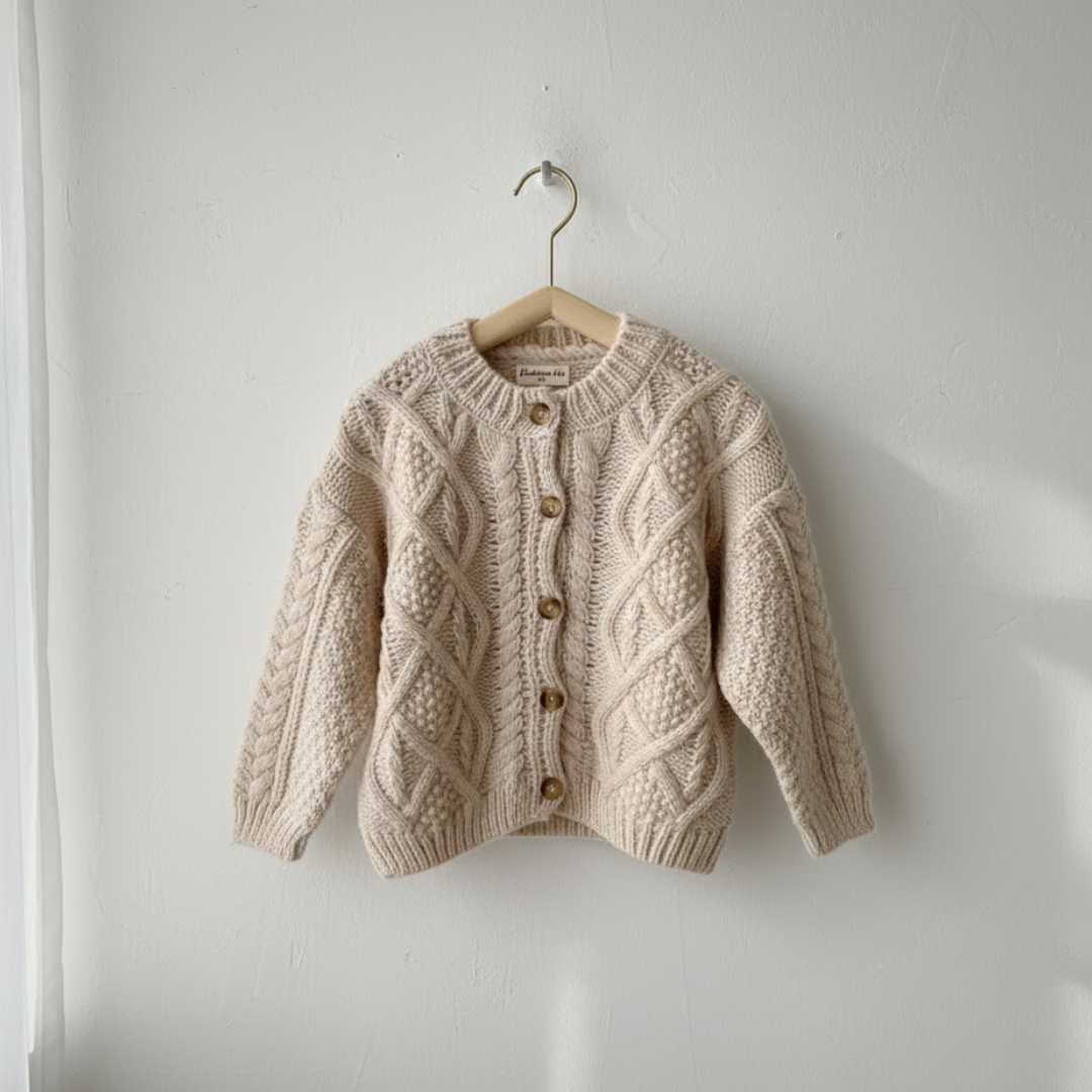 Chunky Knit Kids Cardigan