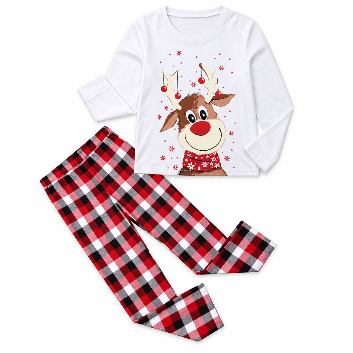 Matching Family Reindeer Christmas Pajamas — Sold Separately