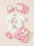 5 Piece Baby Girl Summer Outfit Set
