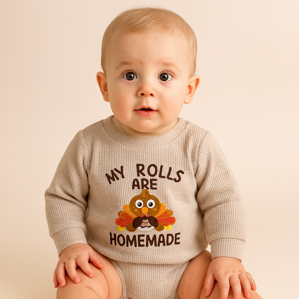 Baby Thanksgiving Romper