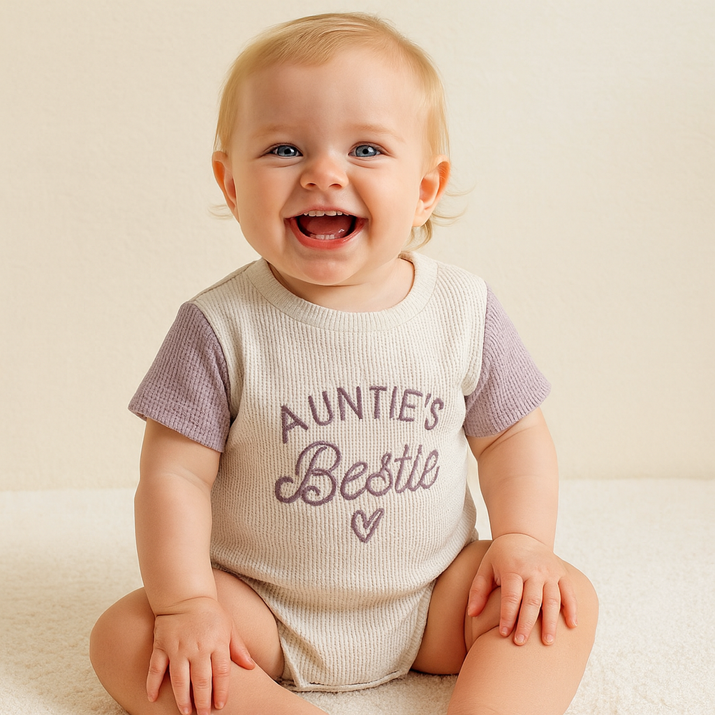 Auntie’s Bestie Baby Romper