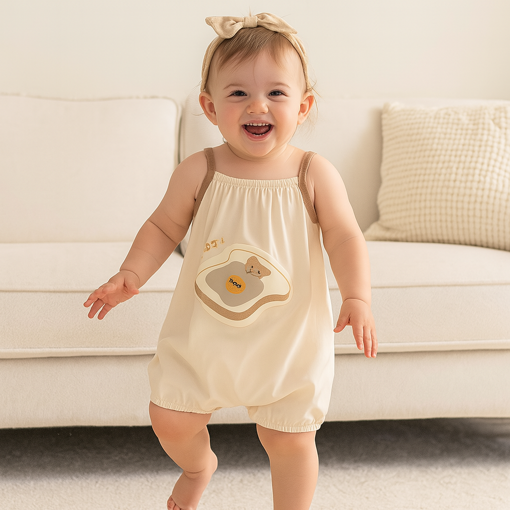 Fruit Print Baby Romper