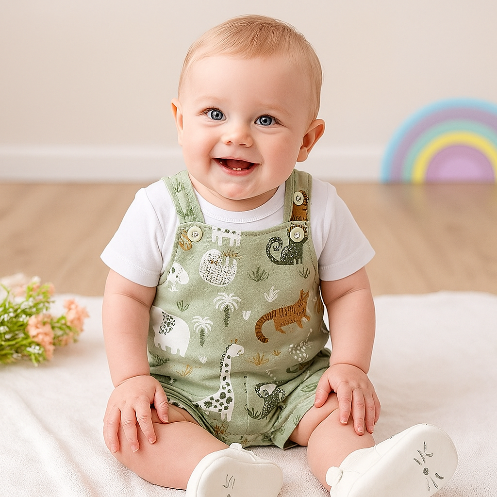 Infant Jungle Animal Romper