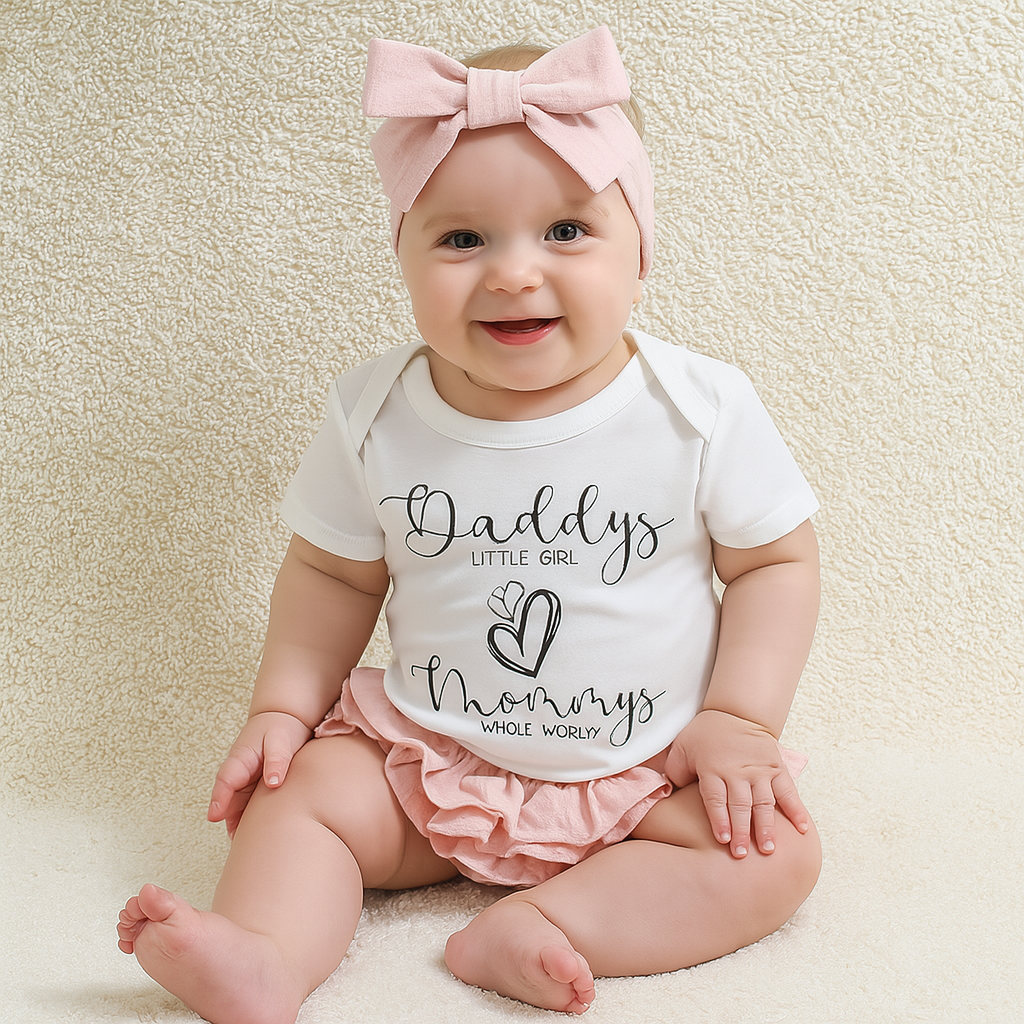 3-Piece Baby Girl Outfit Set