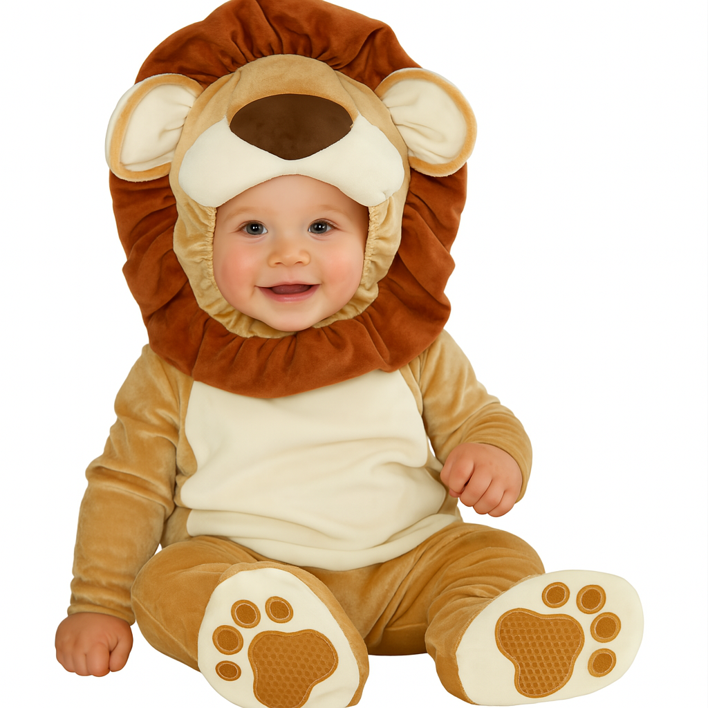 Baby Lion Costume Romper