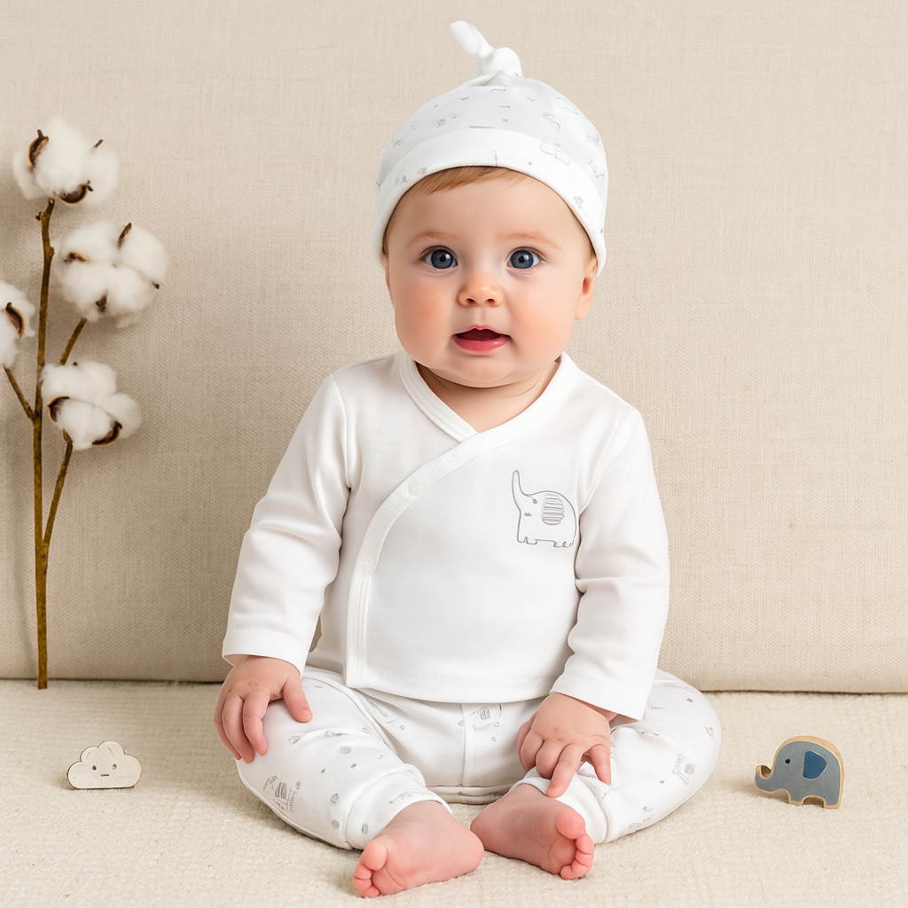 Newborn Elephant 3-Piece Set