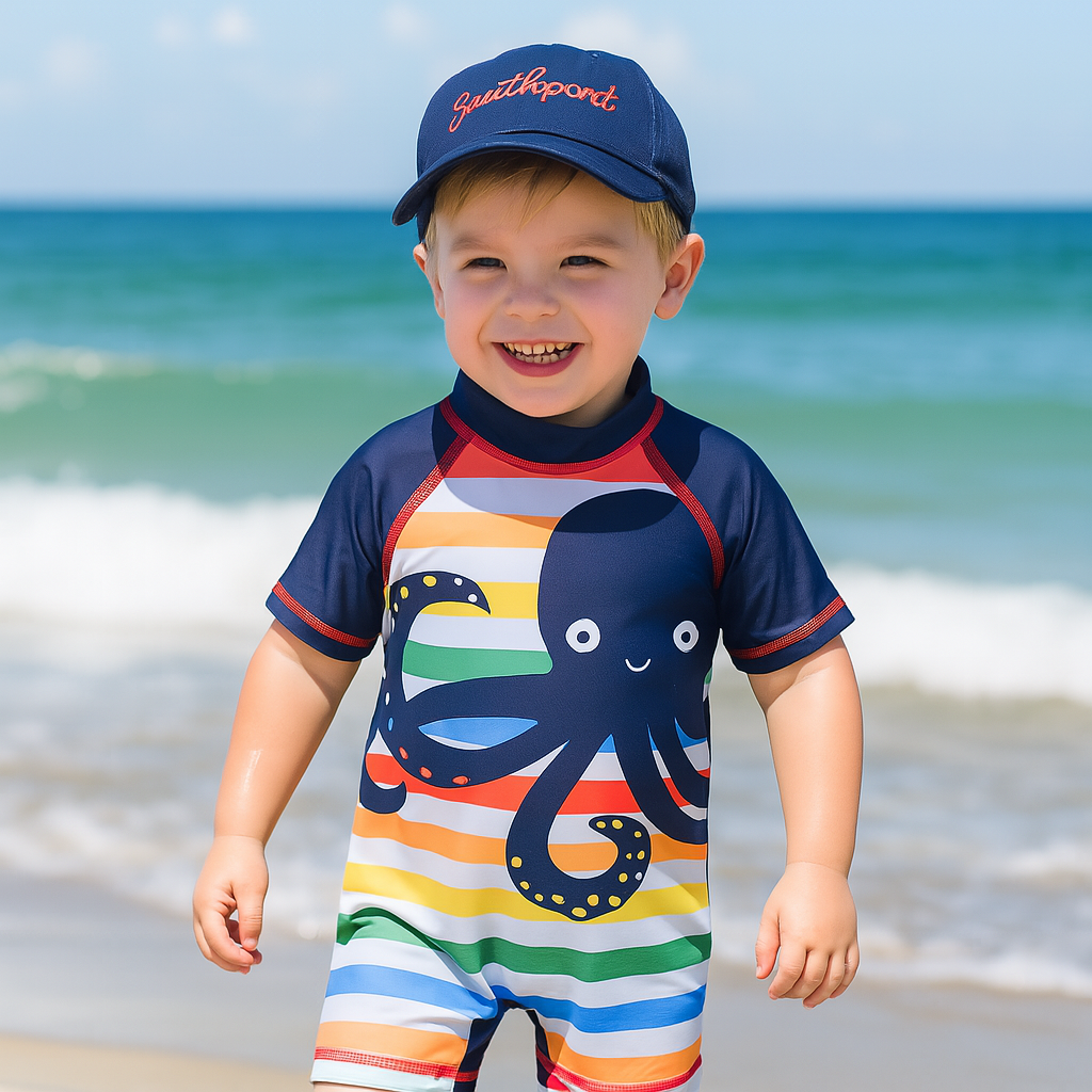 Short Sleeved Rash Guard Swimwear