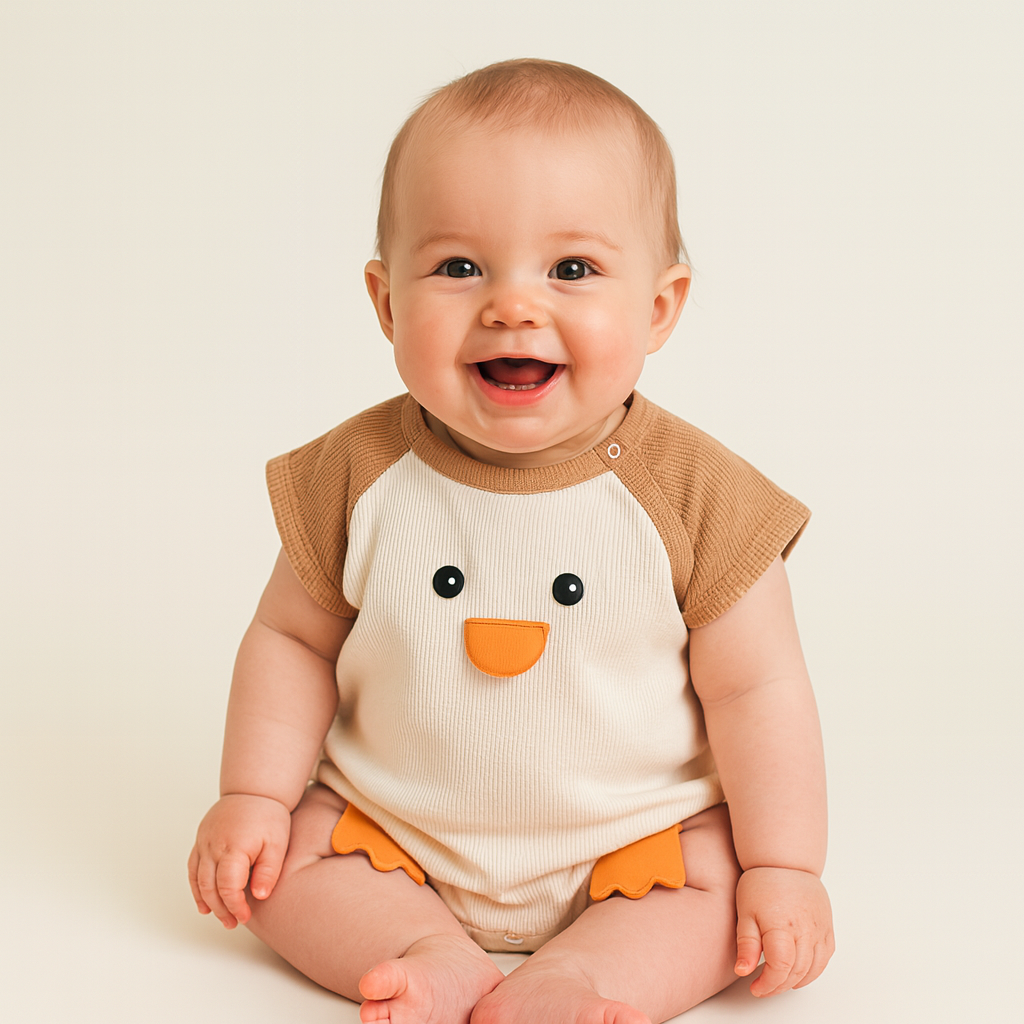 Adorable Chick Baby Bodysuit