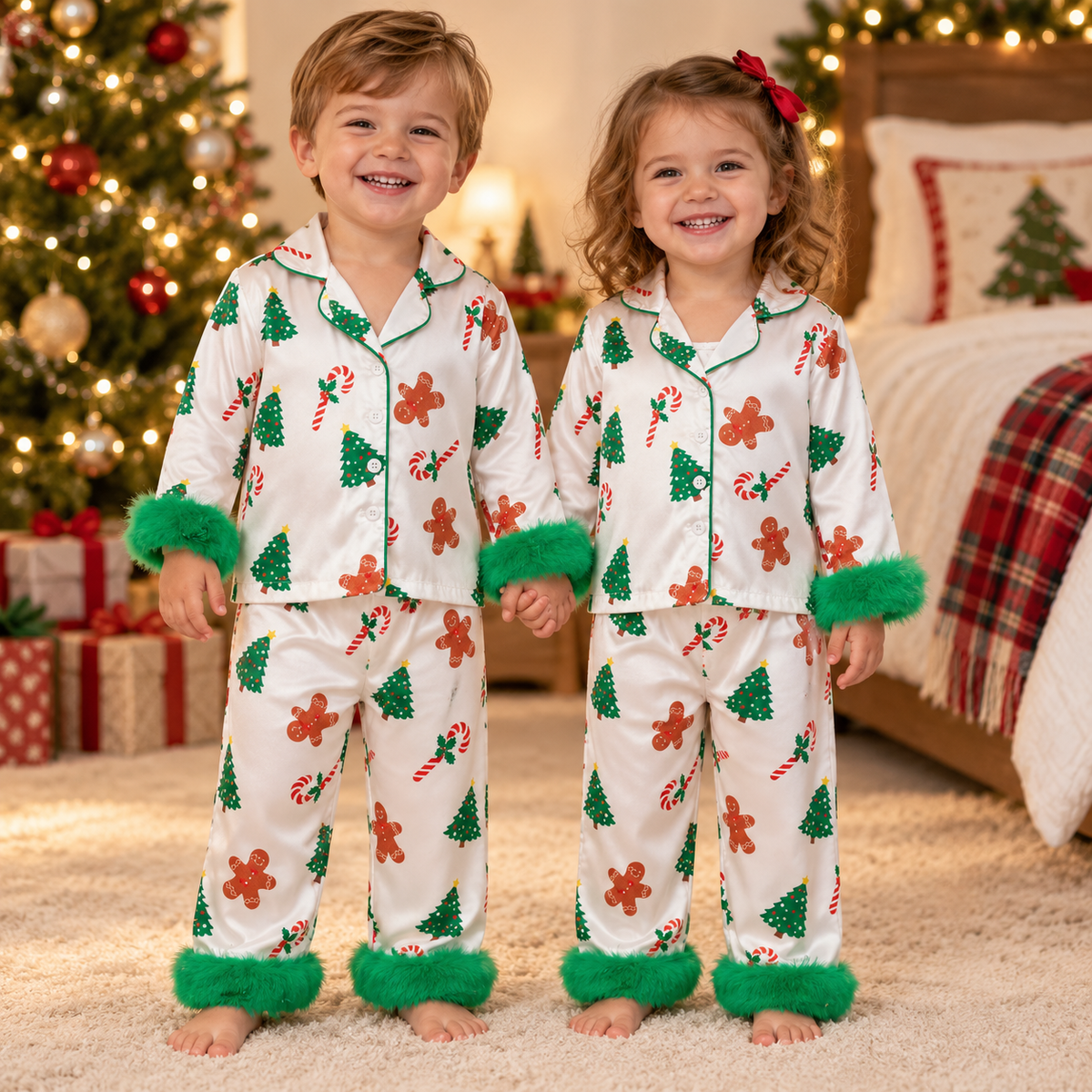 Kids Christmas Outfit Set