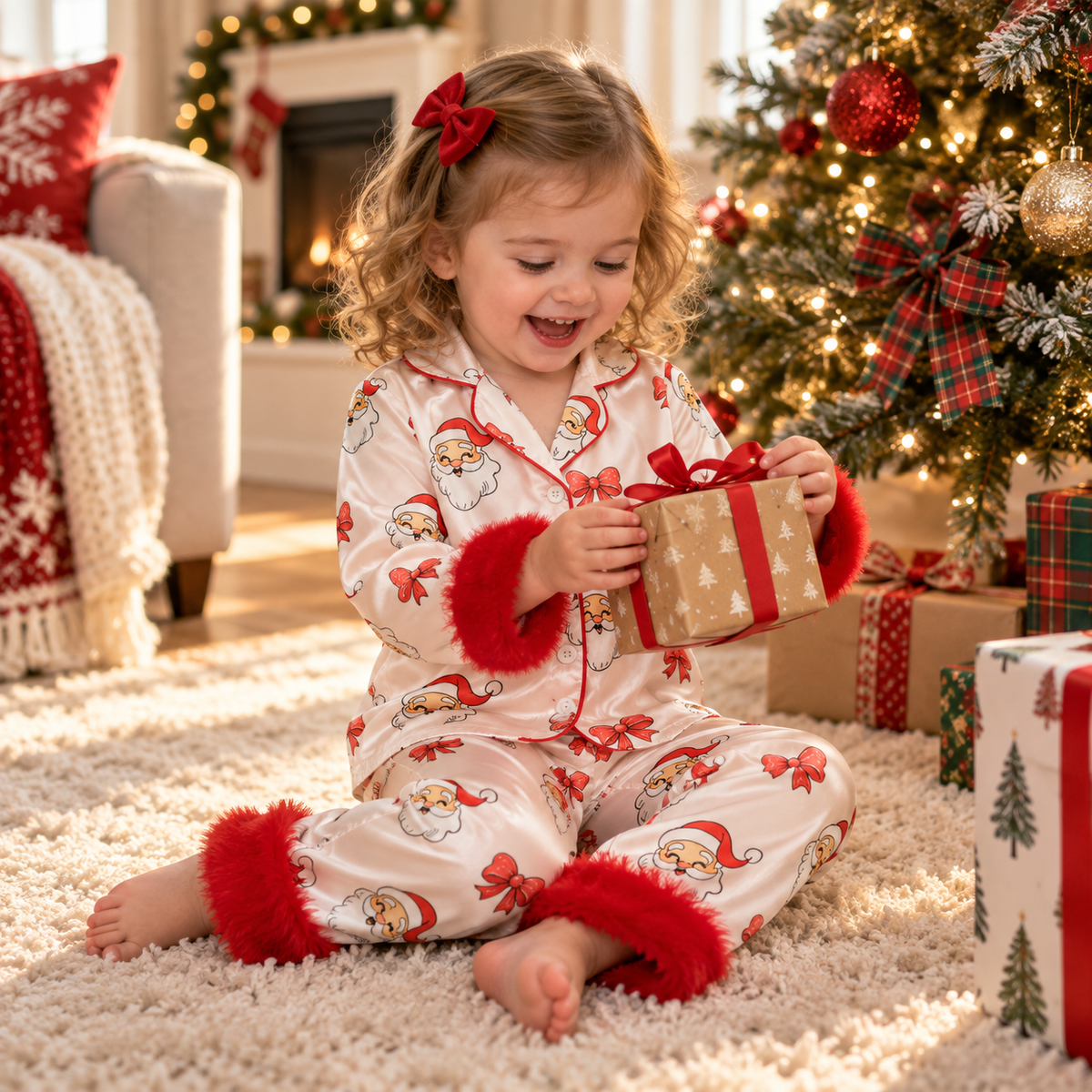 Kids Christmas Outfit Set