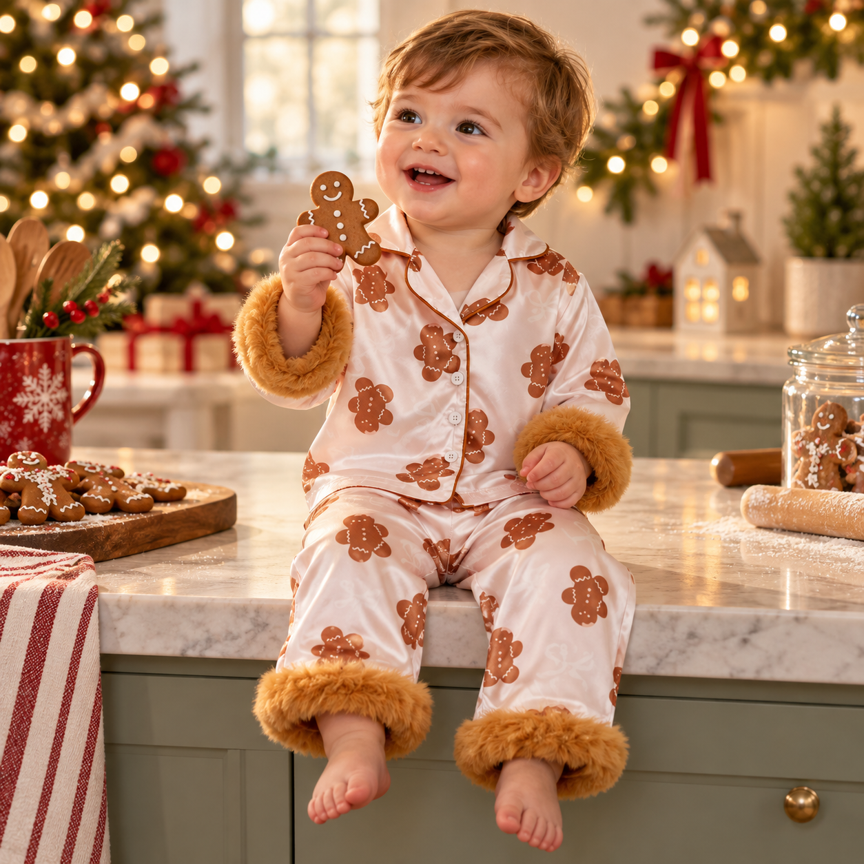 Kids Christmas Outfit Set