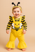 Baby Girl Bee Costume Set
