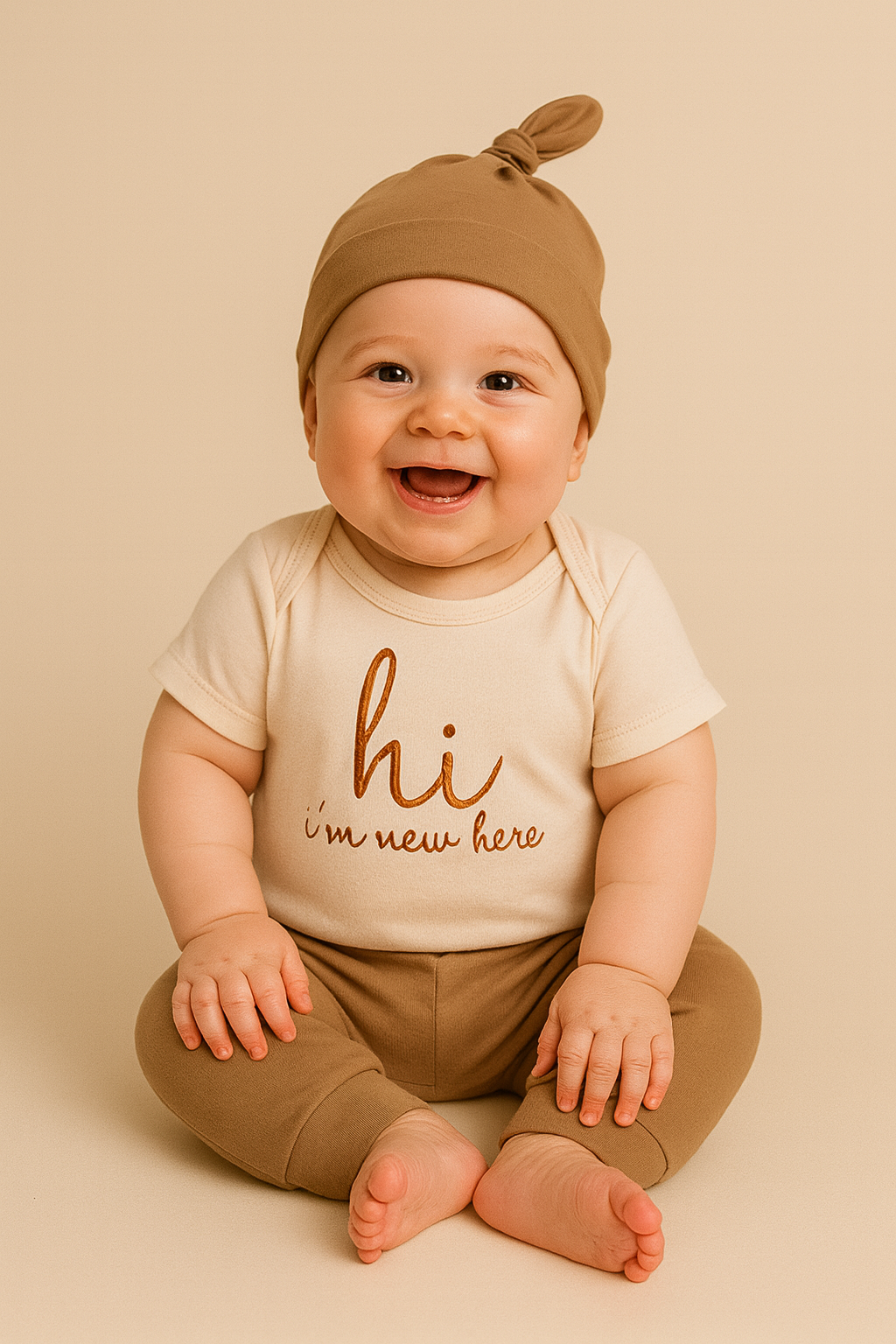 Newborn Baby 3-Piece Outfit Set