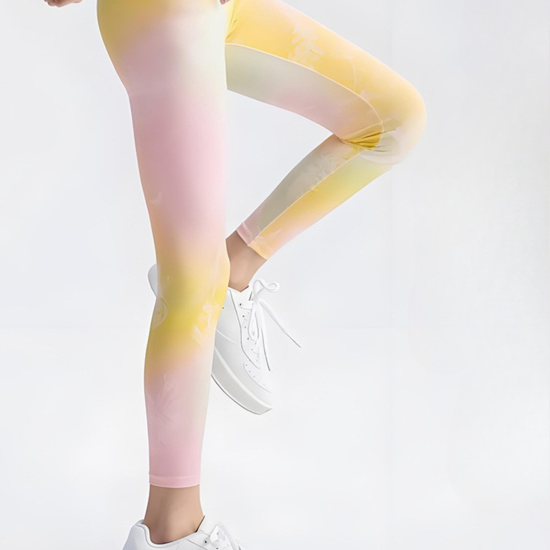 Girls Summer Cooling Yoga Leggings