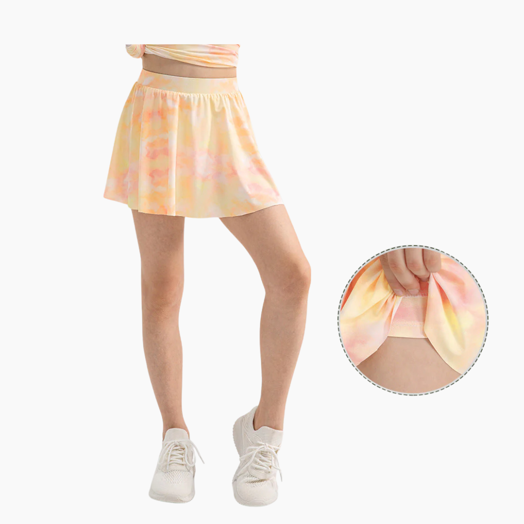 Girls Cool Touch Sports Skirt Pants