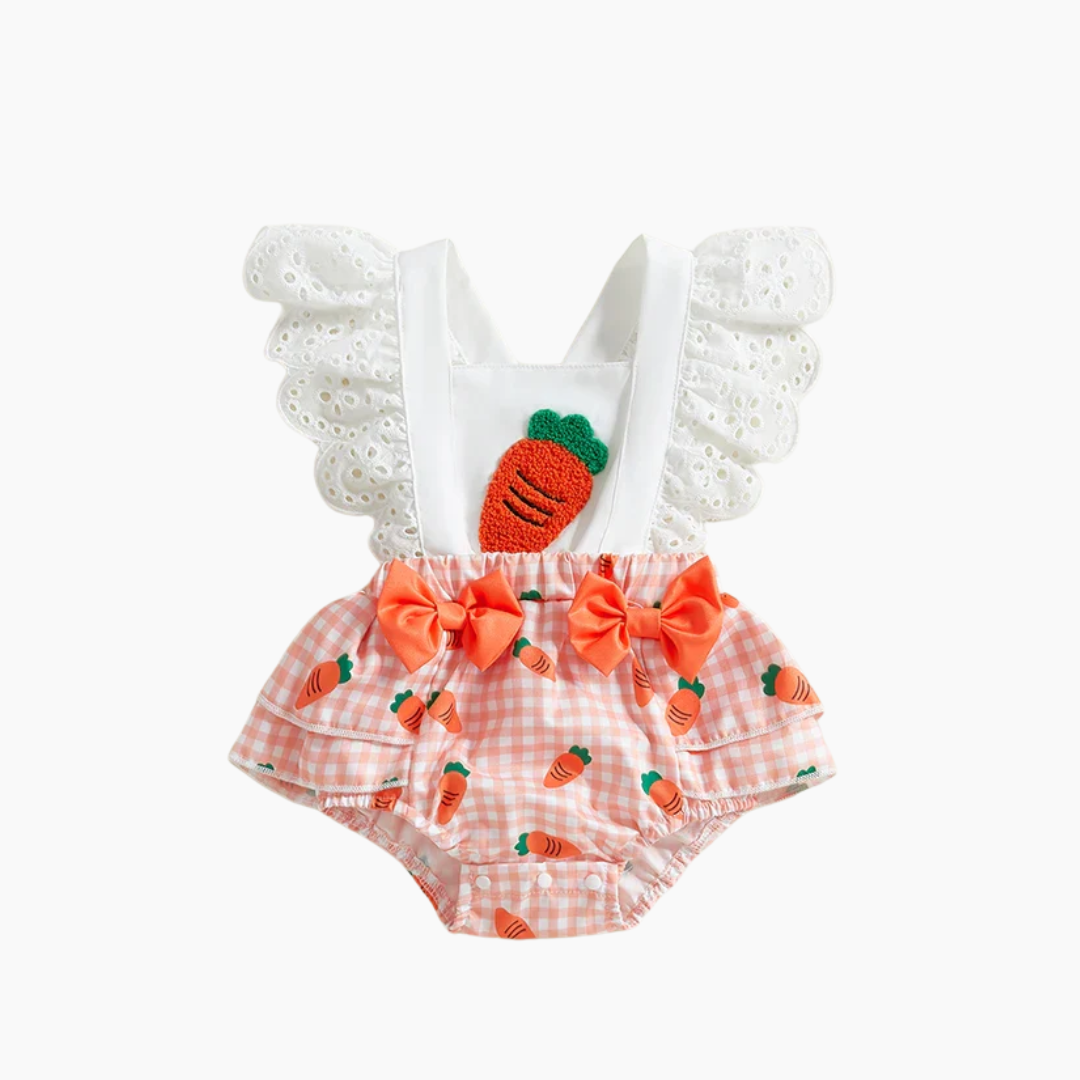 Baby Girl Easter Romper