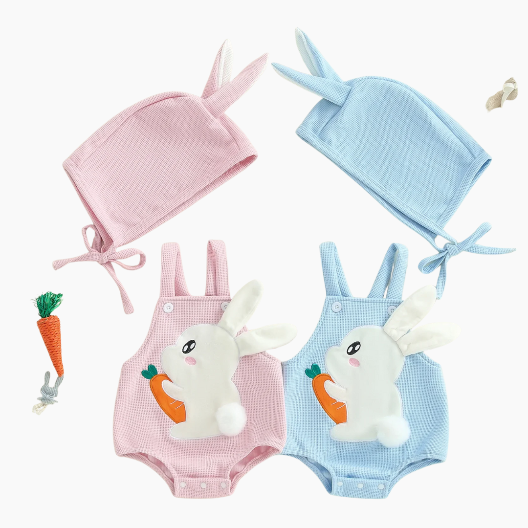 Adorable Baby Bunny Romper Set