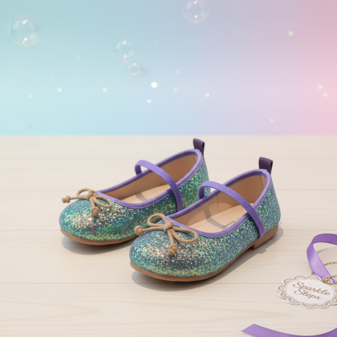 Glitter Mermaid Princess Dress Shoes for Girls
