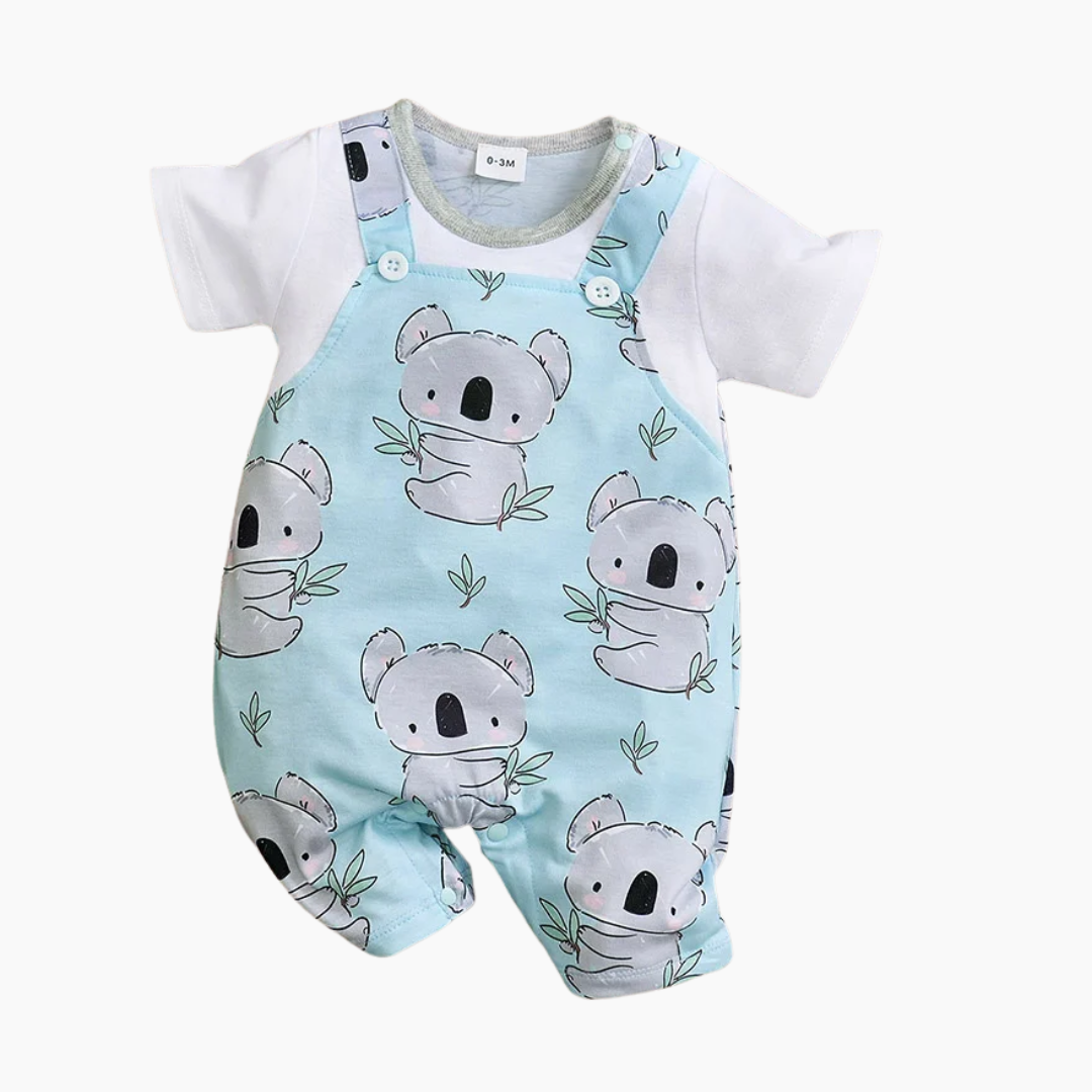 Baby Koala Print Romper