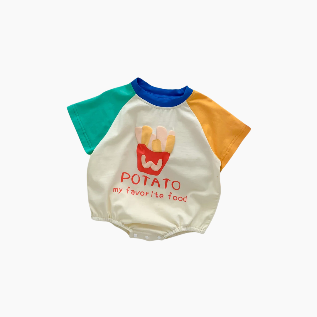 Baby French Fries Romper