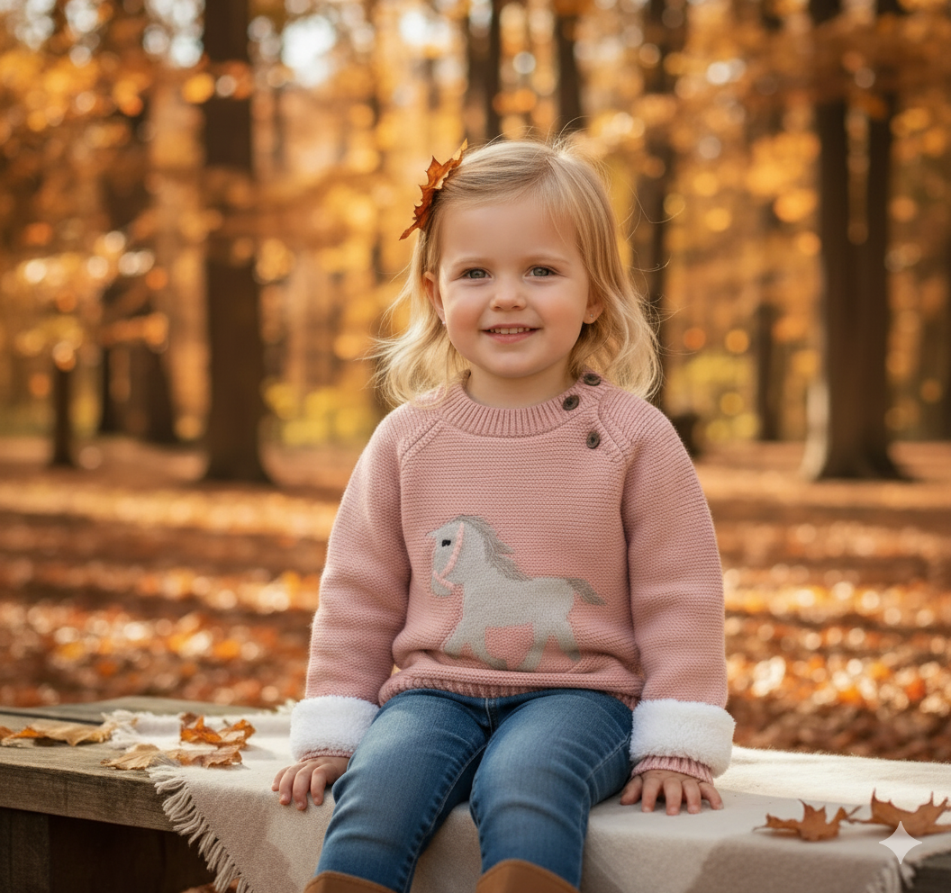 Momorii The Little Pony Knitted Sweater