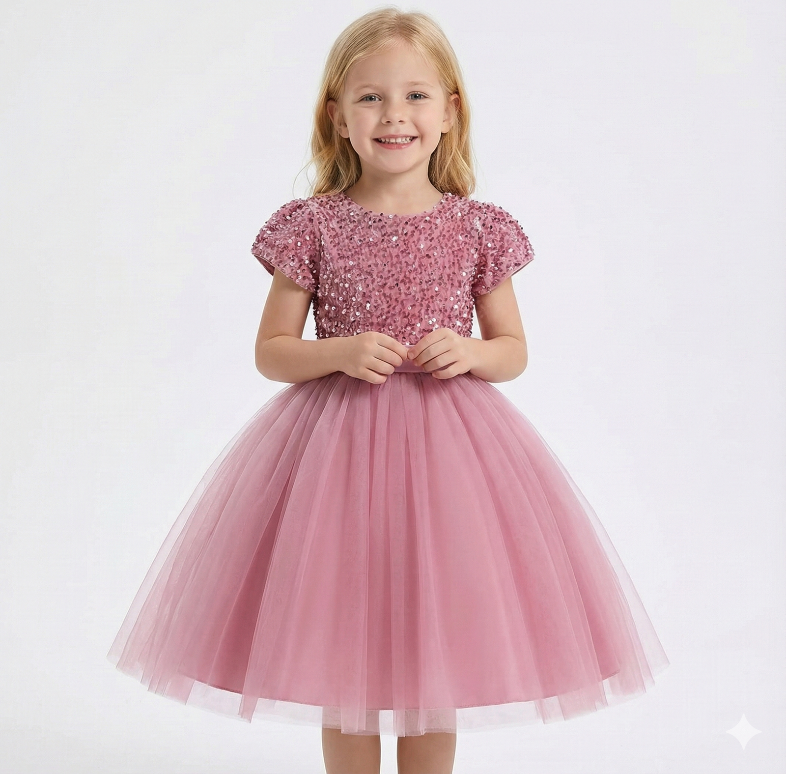 The Classic Sequin & Tulle Gown