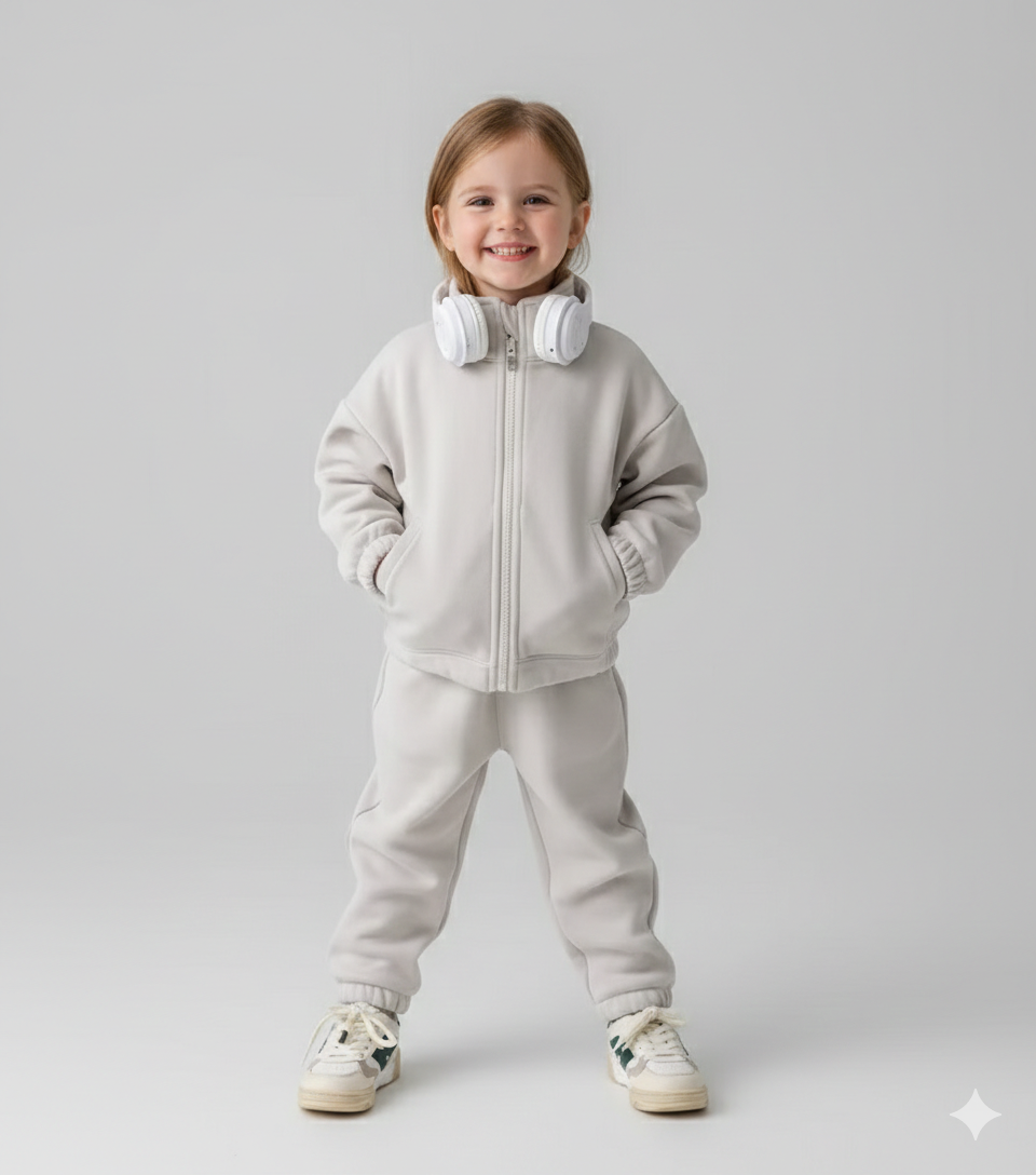 Unisex Ultra-Soft Fleece Sweatsuit Set