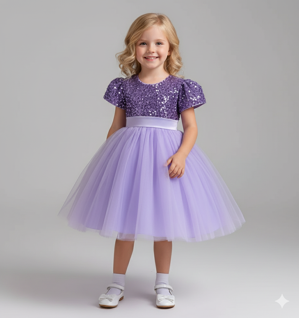 The Classic Sequin & Tulle Gown