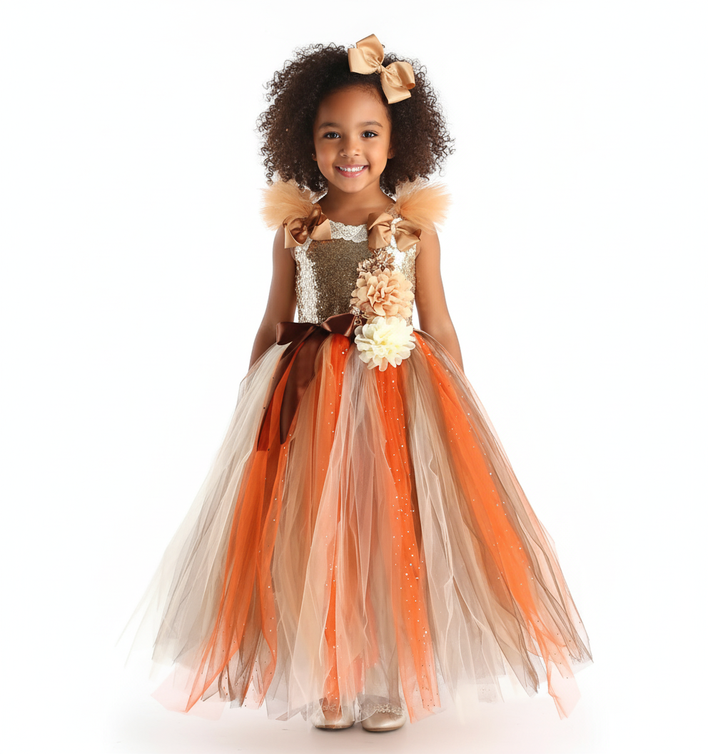 Fairy Gown with Sequin Bodice and Tulle Skirt