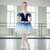 Girl's Performance Ballet Tutu with Velvet Bodice