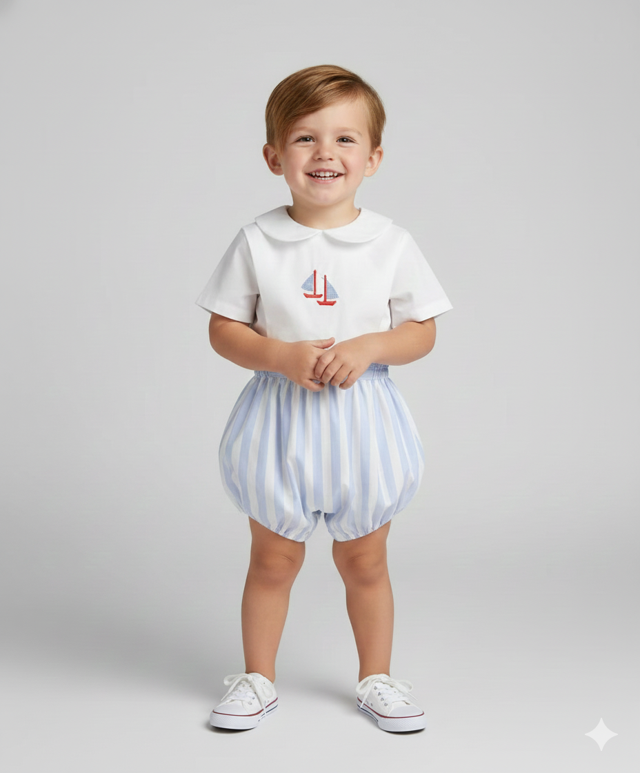 The Little Sailor's Romper Suit